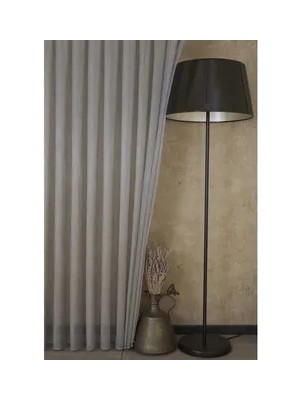 Vivense Massarelli Etamin Şantuklu Tül Füme 1-3 Şık Pile 100X260