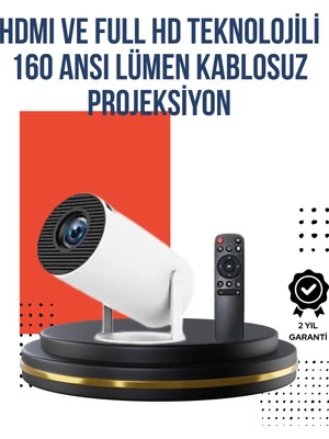 Belle Fusion Mey Ithalat® Kablosuz Bağlantılı Ultra Pro Projeksiyon