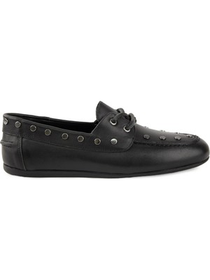 Pegia Zımbalı Deri Kadın Loafer 700921