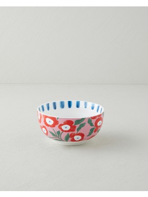 English Home Bright Parade New Bone China Çerezlik 10 cm Renkli