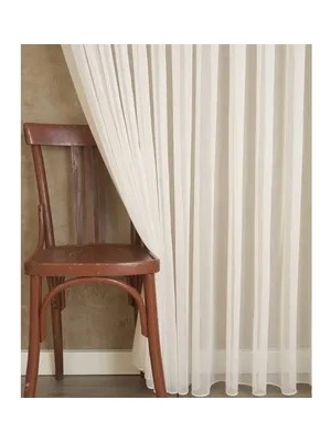 Vivense Massarelli Bolero Tül Krem  1-3 Sık Pile 100X260