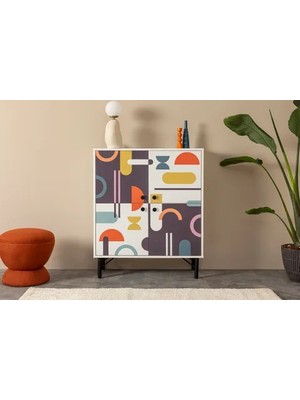 Vivense Multikabin Sia Çok Amaçlı Dolap, Metal Ayak