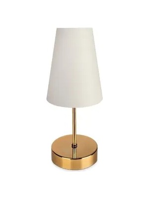 Vivense Evlight Rose Abajur Gold Beyaz & Gold