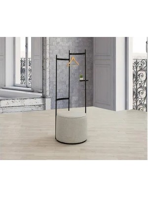 Vivense Luna Puf, Açık Mavi