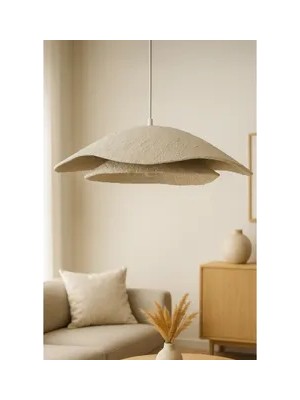 Vivense Dublestra Handmade Karbon Beton Avize