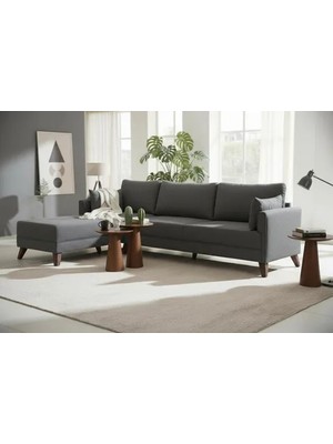 Vivense Gloria Köşe Koltuk, Gri, Sol Köşe