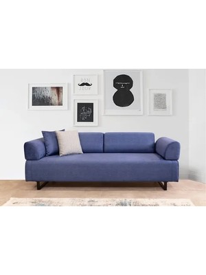 Vivense Infinity Üçlü Koltuk, Lacivert