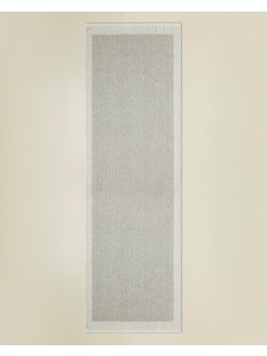 English Home Arlo Halı 80x150 cm Gri-Beyaz