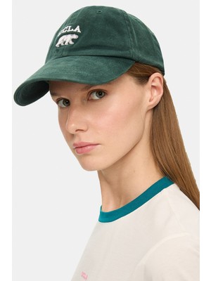 Ucla Suave Yeşil Baseball Cap Nakışlı  Unisex Şapka