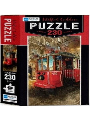 Esranın Dünyası Blue Fus Istiklal Caddesi - Puzzle 230 Parça