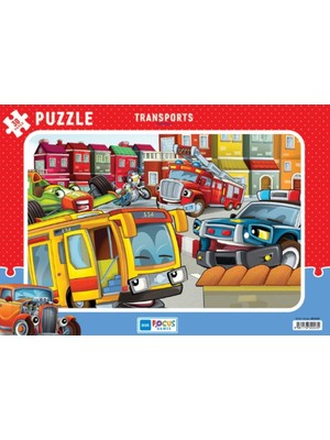 Esranın Dünyası Blue Fus Transports (Taşıtlar) - Puzzle 30 Parça