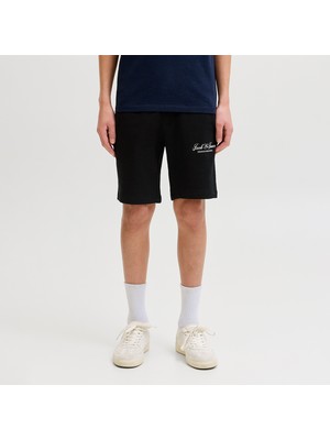 Jack & Jones Jack&jones Gordon Archive Sweat Shorts Mid Erkek Çocuk Siyah Şort