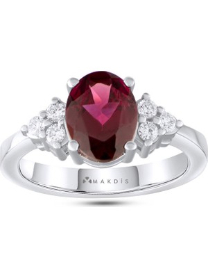 Makdis Pırlanta 2.15 Karat Yakut Pırlanta Yüzük