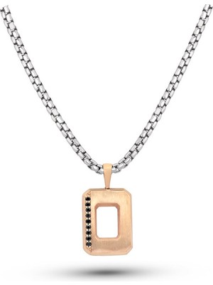 Makdis Pırlanta 0.10 Karat Erkek Pırlanta Kolye