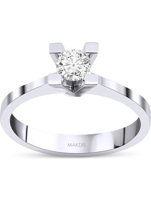 Makdis Pırlanta 0.20 Karat Tektaş Pırlanta Yüzük