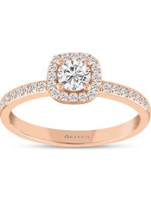 Makdis Pırlanta 0.55 Karat Tektaş Pırlanta Yüzük