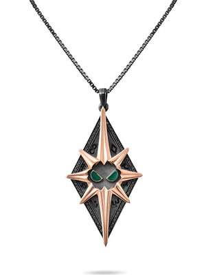 Makdis Pırlanta 0.85 Karat Tasarım Pırlanta Kolye