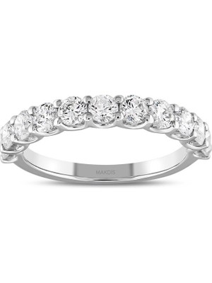 Makdis Pırlanta 1.10 Karat Yarımtur Pırlanta Yüzük