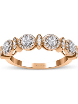 Makdis Pırlanta 0.35 Karat Tasarım Pırlanta Yüzük