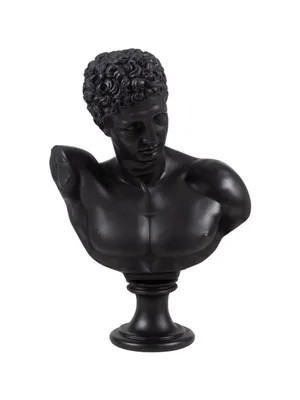 Vivense Antik Büst Büyük Boy Siyah