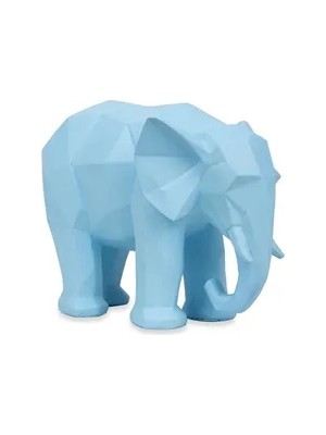 Vivense Kübik Fil Obje Mavi