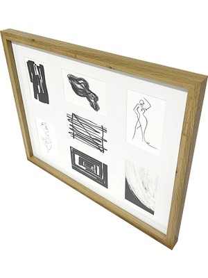 GoodHome Fotoğraf Çerçevesı Ahşap 43X53 cm