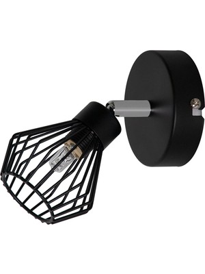 GoodHome Akıak 1Lt Spotlıght Mblk G9
