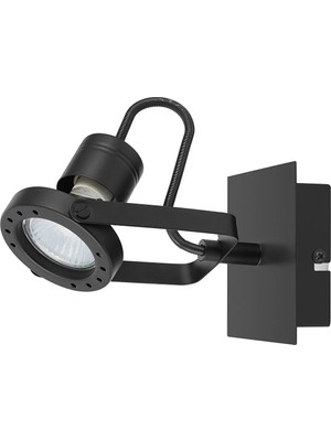 GoodHome Chaman 1Lt Spotlıght  Mblk Gu10