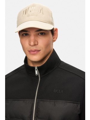 Ucla TOMISIN Bej Baseball Cap Fileli Unisex Şapka