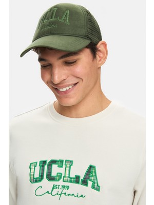 Ucla TOMISIN Yeşil Baseball Cap Fileliı Unisex Şapka