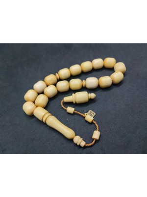 İskeçe Tesbih Hali̇l Hi̇lmi̇ Usta Eseri̇ Kolleksi̇yonluk Yerli̇ Ağaç Grubu Kokulu Maskot Portakal