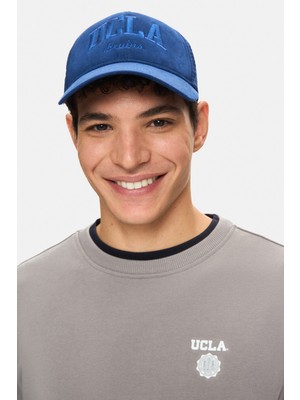 Ucla TOMISIN Lacivert Baseball Cap Fileli Unisex Şapka