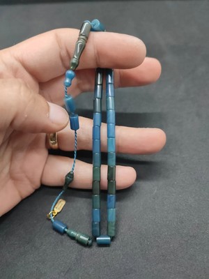 İskeçe Tesbih Mustafa Uysal Usta Eseri̇ Bi̇lek Boy Ok Gi̇bi̇ Kesme Sıkma Kehri̇bar