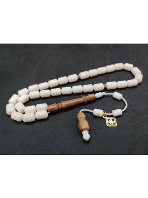 İskeçe Tesbih Hakan Kaya Usta Eseri̇ El Boy Kuka Kombi̇nli̇ Deve Kemi̇ği̇