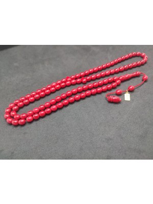 İskeçe Tesbih Zeyn Usta Eseri̇ Sıkma Kehri̇bar  Namaz Tesbi̇hi̇