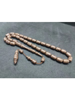 İskeçe Tesbih Yusuf Erden Usta Işi̇ Imzalı Halkalı Imame Cori̇an Mermer