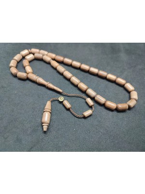 İskeçe Tesbih Mehmet Erbabacan Usta Eseri̇ Beyaz Pelesenk Ağacı