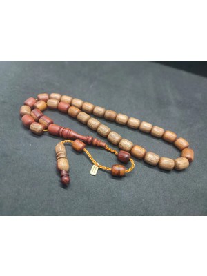 İskeçe Tesbih Başka Yerde Yok! Mustafa Uysal Usta Eseri̇ Egzoti̇k Ejder Kanı Ağacı