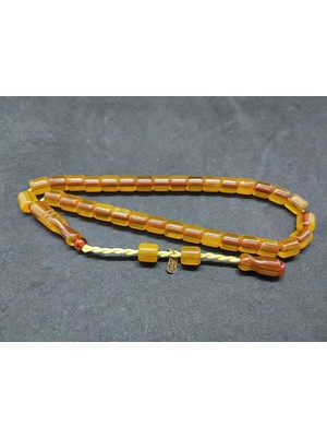 İskeçe Tesbih Dabbas Usta Eseri̇ Rengi̇n Zi̇rvesi̇ Bi̇r Sıkma Kehri̇bar