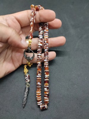 İskeçe Tesbih Şevket Alkan Usta Eseri̇ Fransız Galali̇t