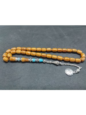 İskeçe Tesbih 475 Ayar Gümüş Püskül 475 Ayar Gümüş Nakkaş Finlandiya Lapland Katalin Sertifikalı 9502