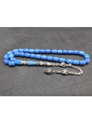 İskeçe Tesbih 475 Ayar Gümüş Püskül 475 Ayar Gümüş Nakkaş Finlandiya Lapland Katalin Sertifikalı 9496