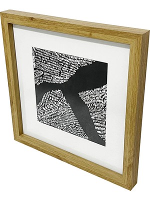 GoodHome Fotoğraf Çerçevesı Ceviz 30X30 cm