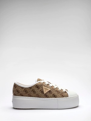 Guess Joezi4 Kadın Kahverengi Sneaker FLJJZ4FAL12-BEIBR