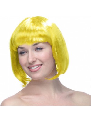 Esranın Dünyası Küt Peruk  Açık Sarı (997) RSEAS34-ESRDNS