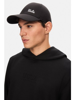 Ucla JENNER Siyah Baseball Cap Nakışlı - Unisex Şapka