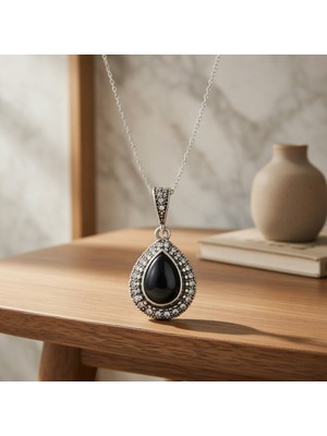 Blackcraft Oltu Taşı Efsun Kolye