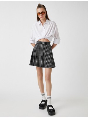 Koton Yüksek Bel Mini Etek