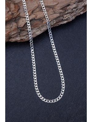 Innuendo 925 Ayar Gümüş Gurmet Zincir Erkek Kolye