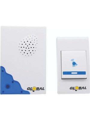 Kendal KDB271B Modern Kablosuz Kapı Zili (32 Farklı Melodi)